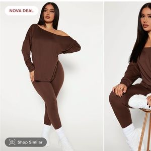 Legging Set Fashion Nova